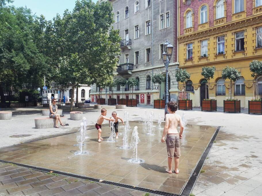 Central 30M2 A/C Apartment, 3 Min From Ny Cafe Budapeste Exterior foto